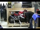 Clymer Manuals Sjaak Yamaha R1 Polar Ice Ride Motorcycle Adventure Video #16 Uncrating In Alasaka