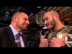 Batista confronts Randy Orton: Raw, Feb. 17, 2014