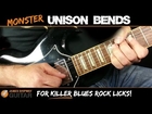 Killer Rock Licks - Do You Use These Unison Bends for Killer Licks?