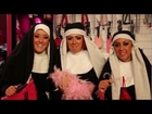 Holly, Charlotte and Sophie of Geordie Shore naughty nuns heatshoot