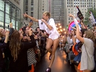 Miley Cyrus performs hit song ‘Wrecking Ball’