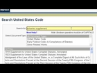 Tip of the Week: How to Search the Supplement Volumes of the US Code