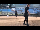 Julia Clark Softball Skills Video updated
