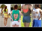 Easy Spring/Summer T-Shirt Transformations!