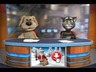Iman blog Talking Tom & Ben News-Tom gets a cold and Ben gets mad and fight on the news LOL