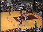 Central Michigan upsets Bonzi Wells led Ball State. 1998. Basketball