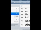 Tutorial 2: How to increase the font size in iOS