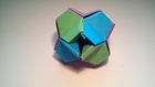 Como hacer origami modular en 3D (little turtle)