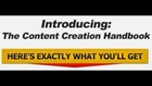 The Content Creation Handbook - Includes Full Private Label Rights