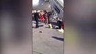 Agitated Naked Airline Passenger Tasered by Police