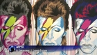 Exposition de portraits de David Bowie à Londres.