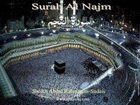 053 Surah Al Najm (Abdul Rahman as-Sudais)